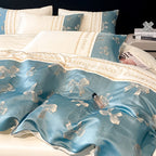 Floral Embroidery Polyester Bedding Set