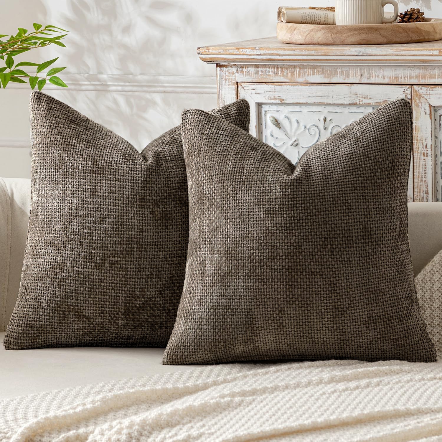 Chenille Plain Pillowcase