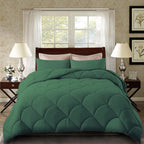 Diamond Pattern Quilt Cover Three-Piece Set