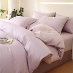 Solid Color Cotton Sheet Set