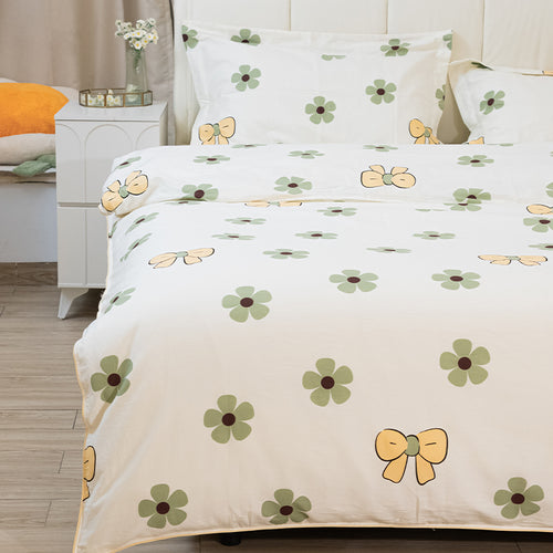 Blue Stripe 100% Cotton Bedding 4 Piece Set