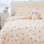 Blue Stripe 100% Cotton Bedding 4 Piece Set