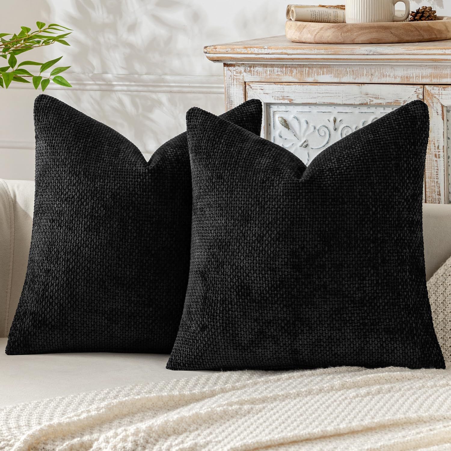 Chenille Plain Pillowcase