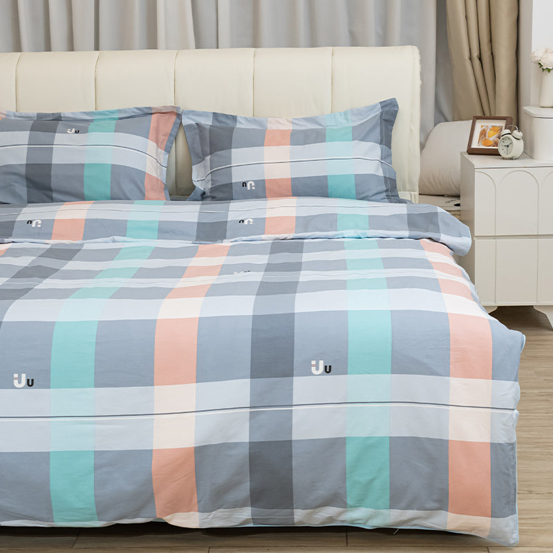 Pink Butterfly Cotton Bedding Set