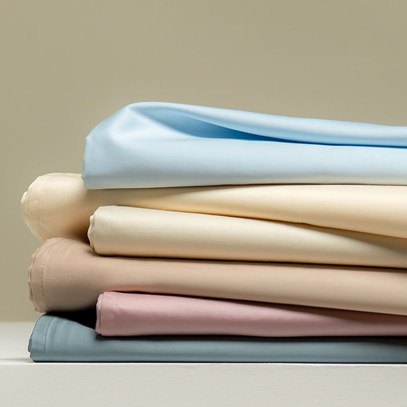 Simple Cotton Sateen Bedspread Set