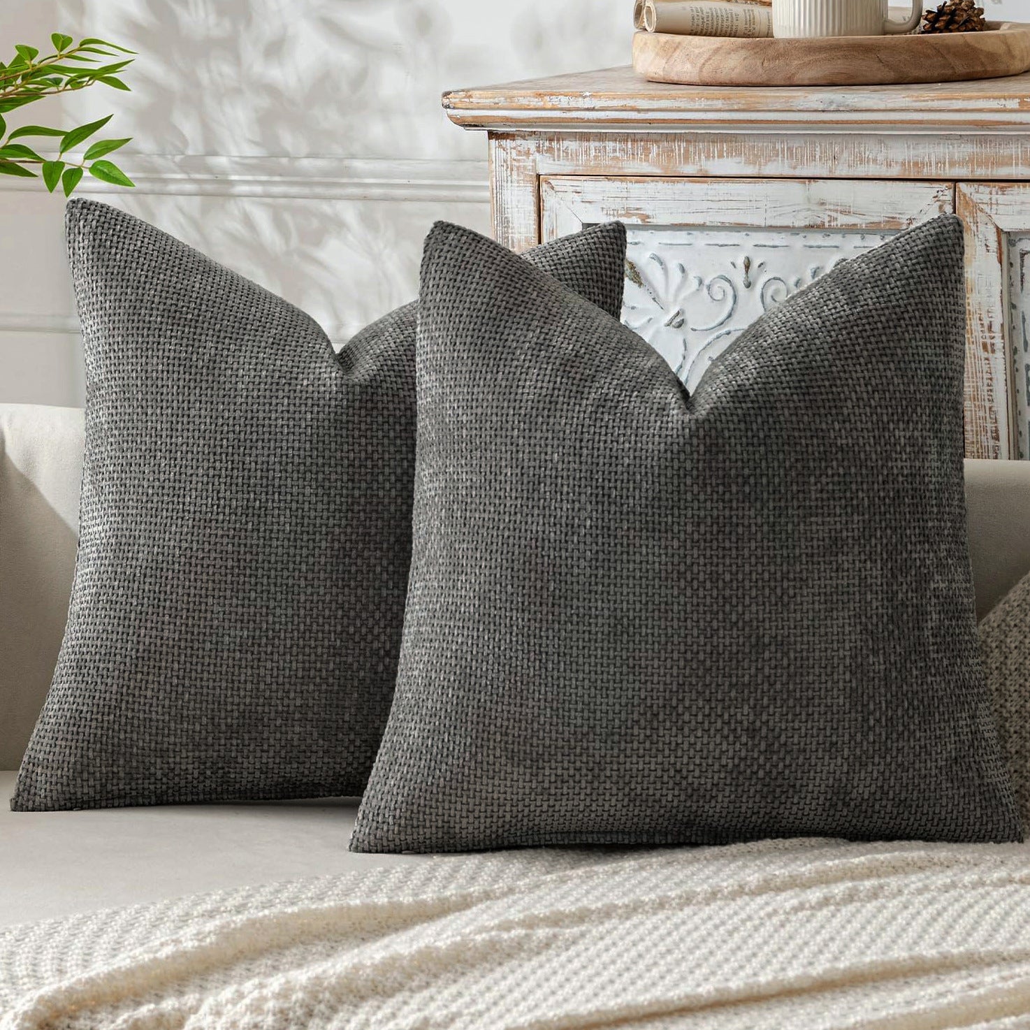 Chenille Plain Pillowcase