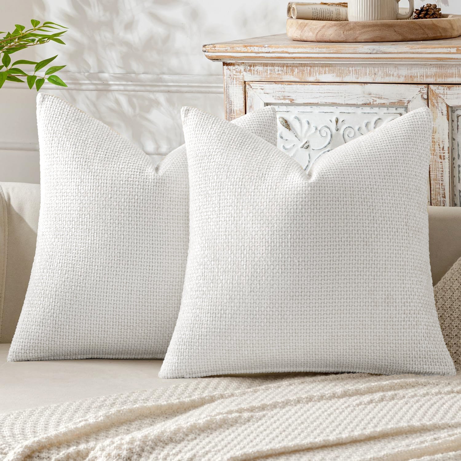 Chenille Plain Pillowcase