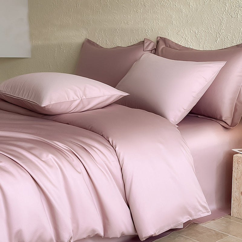 Simple Cotton Sateen Bedspread Set